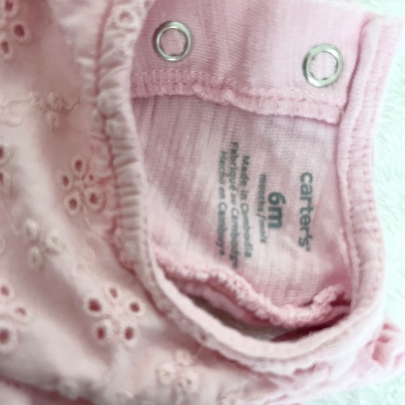 Carters Pink Romper - Picture 6 of 6